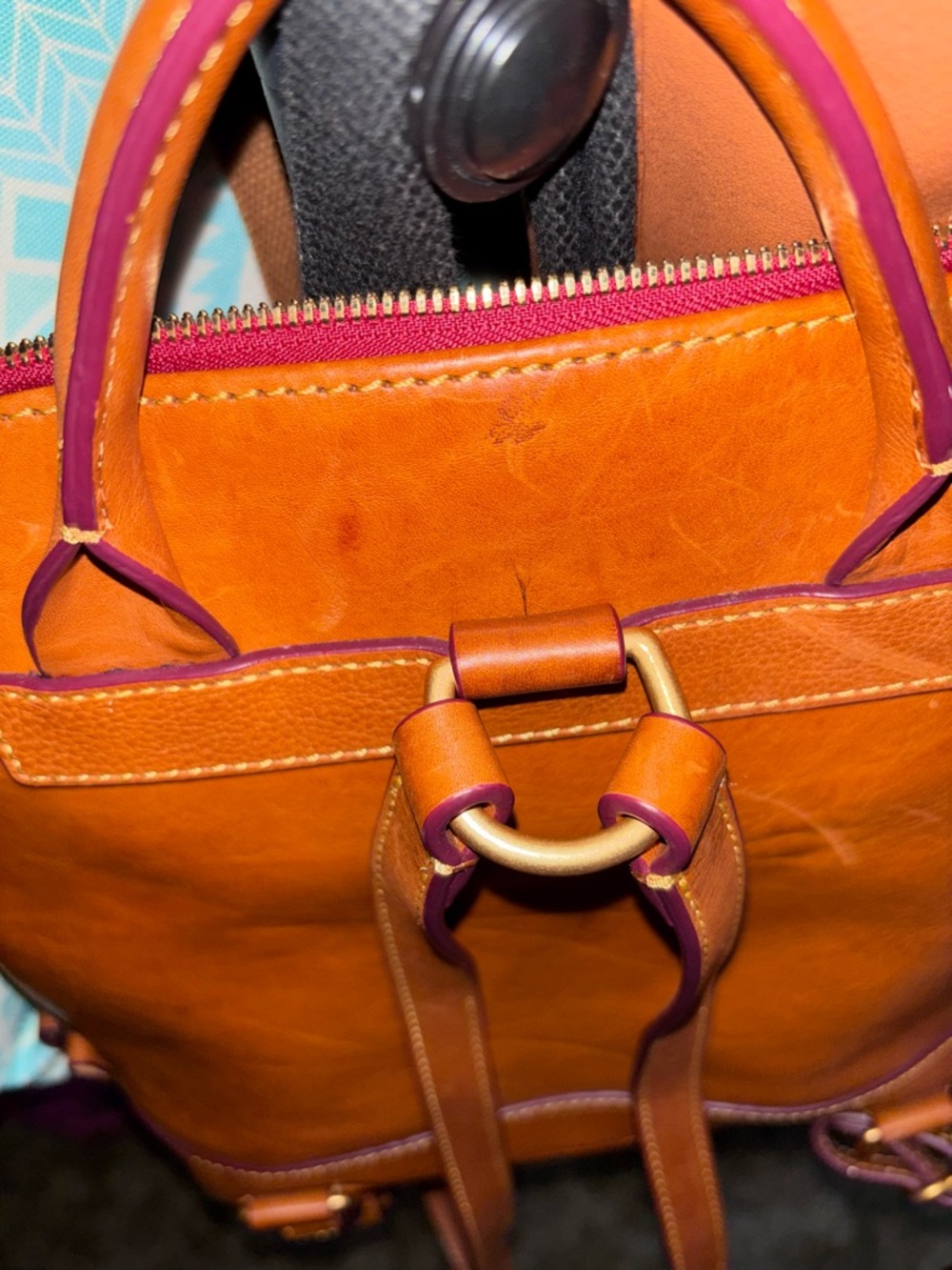 Dooney & Bourke Florentine Zip Pod Backpack - Picture 4 of 8